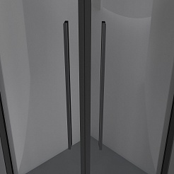 Niagara Душевой уголок Nova 90x90 NG-2826-34BLACK – фотография-6